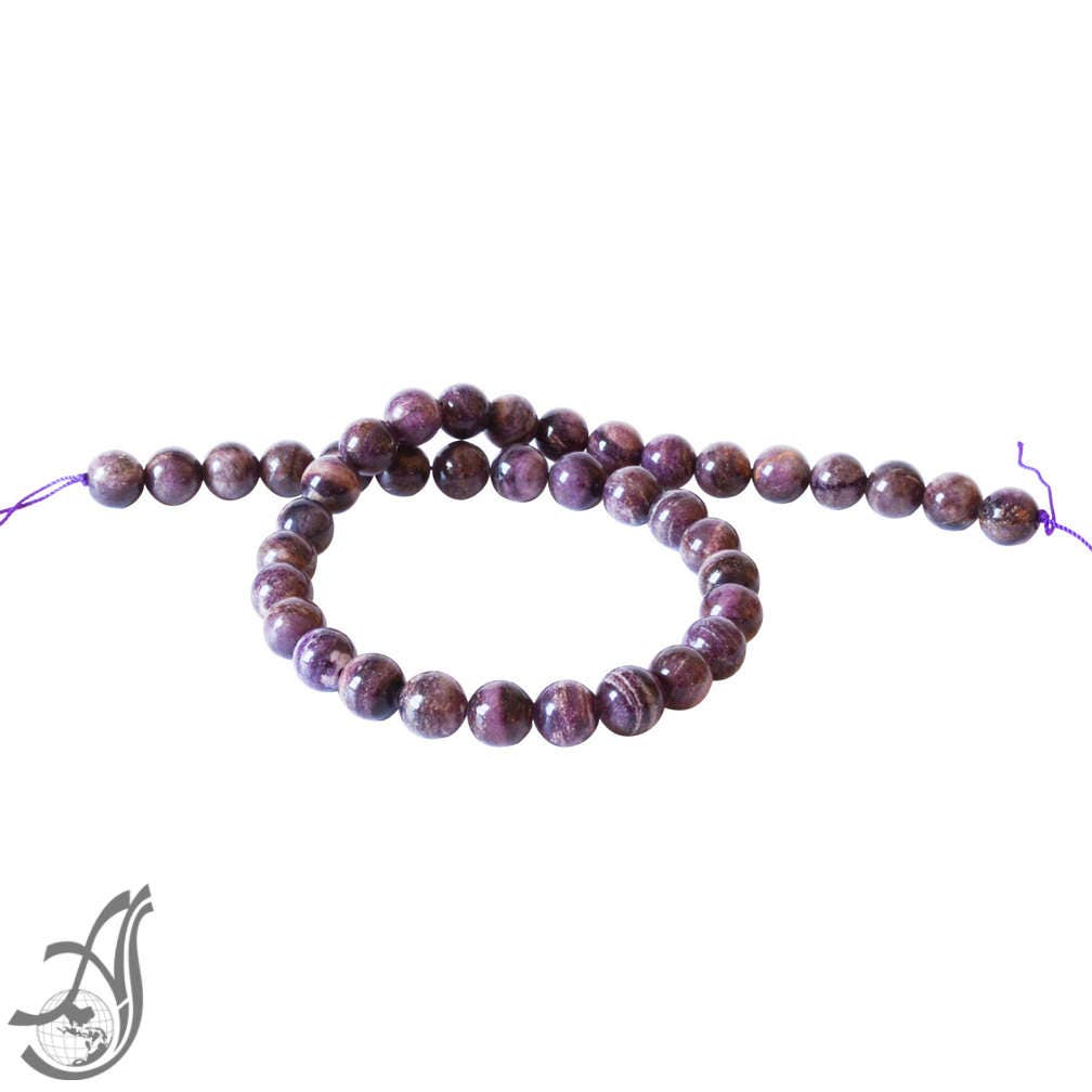 Sugilite Round Plain 10 mm High quality,16 inch strand,Purple ,100% Natural , best Color,Most creative,(#952)