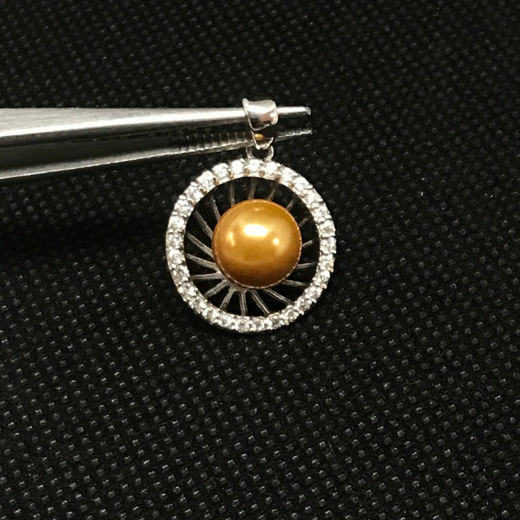 Natural Pearl Pendant For Women