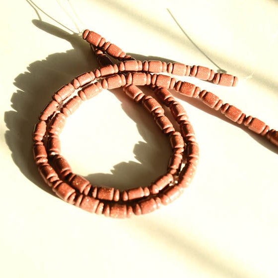 Gold stone AAA Fancy Barrel plain Bead,necklace , ,8x15.2 mm appx. Unusal , one of a kind Brown, Gemstone Bead,jewelry making # 951