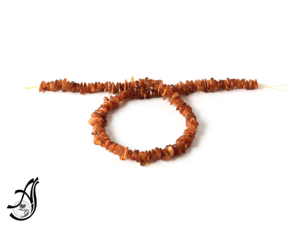 Amber chips 11mm mm appx  16 inch 100% Natural, Best Quality