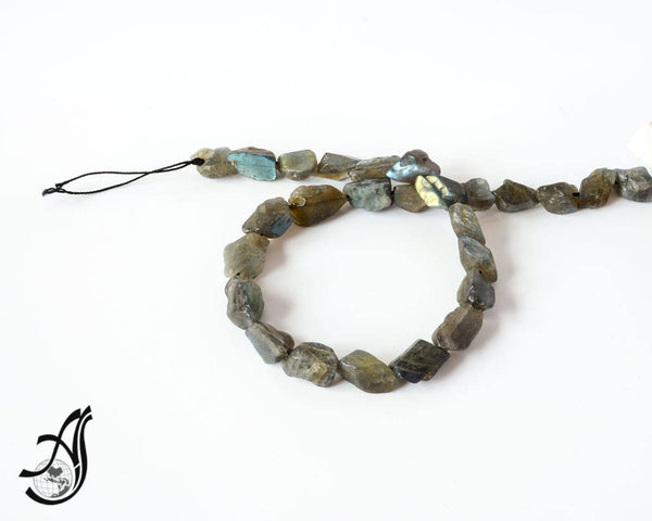 Labradorite Plain Tumble 12x17mm Exceptional, Earth Mined as is shaped one of a kind jewelry piece.