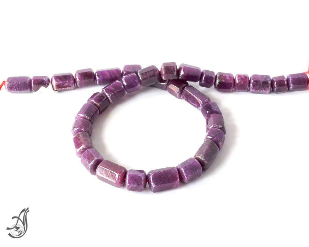 100 Percent Natural Ruby Faceted,5x11 to 9x15 mm16 inch, Red color,Pretty big size Full strand bead 100% Natural, No treatment at all