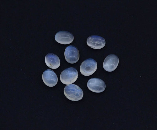 Rainbowmoonstone Oval Cabochons Package of 10 pcs, AAA Extra ordinary quality, best Sheen or Rainblw, 6x8 8x11 9x11 appx mm