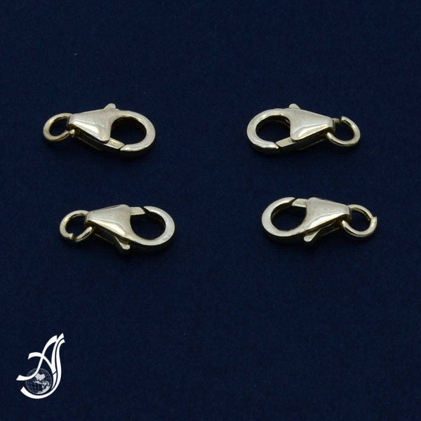 Sterling Silver 14.5 mm Pear Shape Lobster Clasp (Package of 5 pcs ) AYS-PC-4