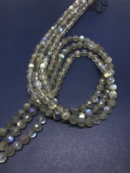 Natural AAA Labradorite Beads, 6mm Round Blue Fire Labradorite, Labradorite Beads For Jewelry Making (#1159)