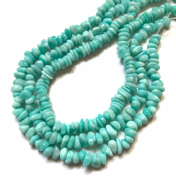 Amazonite Chis 10x9 mm appx,Freeform shape Unusal N creative. Beautiful N attractive color (#1217)