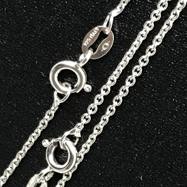 Silver Cable Chains, Cable Chain Necklace For Women, Chains For Pendant, Gift For Her, 1.3mm Cable Chains, Unisex Jewelry ( FZ-35 )