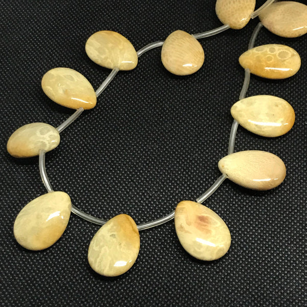 Fancy Shape Coral Beads