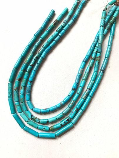 Turquoise Hishi/Tyre shape palin 5mm Exceptional 15 inch mm appx., 100% Natural earth mined, very creative &Exceptional