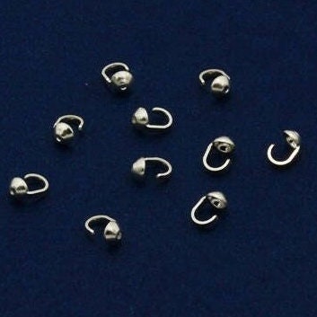 925 Sterling Silver Bead Cap-Knot Cover (Package of 10 pcs ) AYS-BT-2