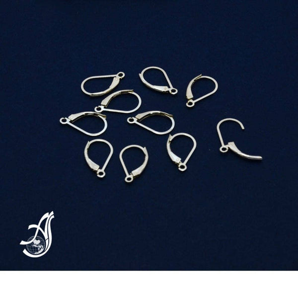 Silver Lever Back, 925 Sterling Silver Earring Backs, Lever Back For Earring, Lever Back Clasp, Gift For Women, Jewelry For Women (AYS-LBO)