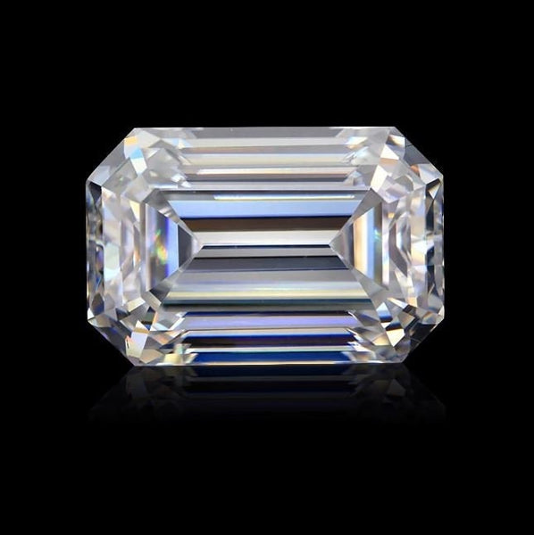 Emerald Cut Moissanite Gemstone
