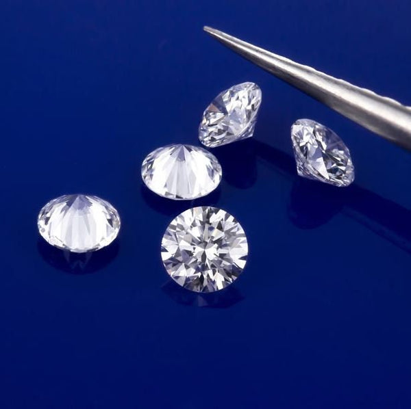 Moissanite Gemstone, VVS Brilliant Cut Moissanite Stone, 3MM To 11MM D Color Loose White Moissanite