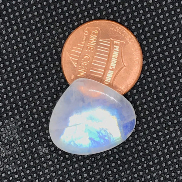 100% Natural Moonstone Cabochons, AAA Extra Ordinary Quality Moonstone June Birthstone, 12x17mm Fatty Pear Gemstone for Jewelry