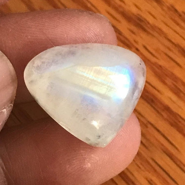 AAA Grade Moonstone,19x23mm Pear Moonstone Cabochon Gemstone,21ct Natural Moonstone For Making Jewelry, June Birthstone For Ring (CB-00158 )