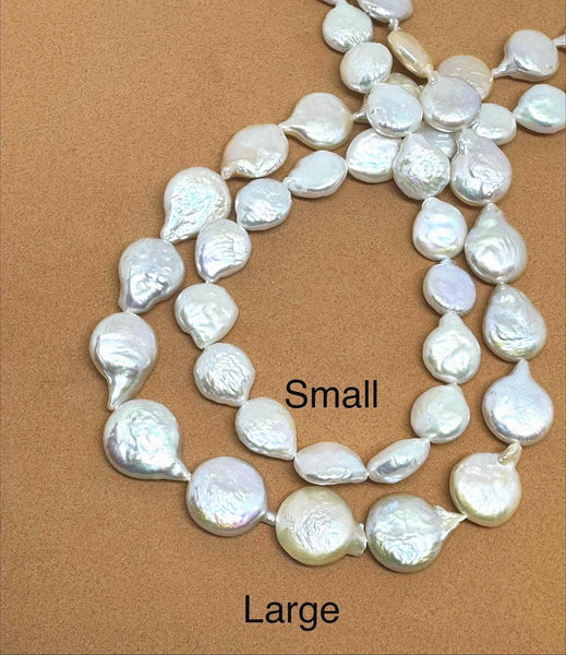 Baroque Freshwater Pearl Bead Strand, 16 Inch, Jewelry Making