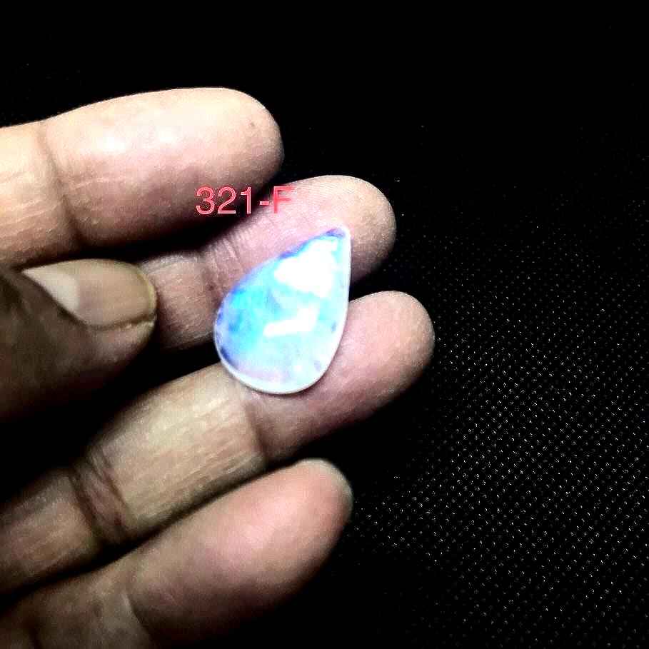 Rainbow Moonstone Cabochon AAA quality , Best seen or rainbow CB #321-E-F-G-H