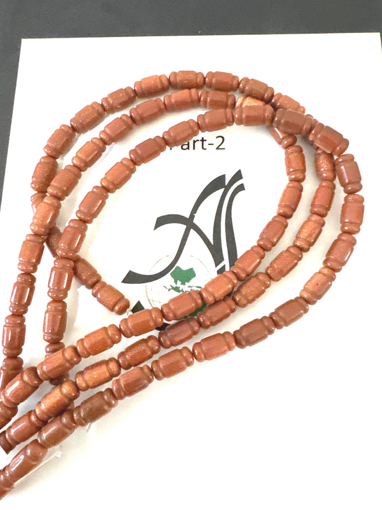 Gold stone AAA Fancy Barrel plain Bead,necklace , ,8x15.2 mm appx. Unusal , one of a kind Brown, Gemstone Bead,jewelry making # 951