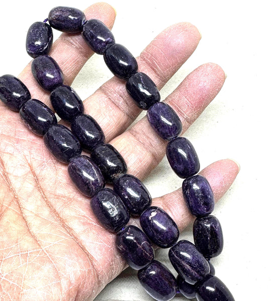 100% Natural Sugilite Beads, Genuine AAA Quality 12x16mm Oval Sugilite Beads, Sugilite Beads, Energy & Healing Beads For Jewelry ( #960)