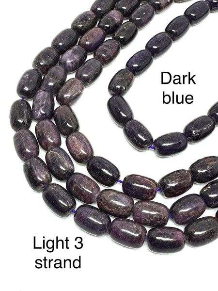 14x10 mm Natural sugilite Beads, oval / Barrel sugilite Cabochon Beaded Necklace, 16 Inch Purple Gemstone Bead Strand, High Quality Bead