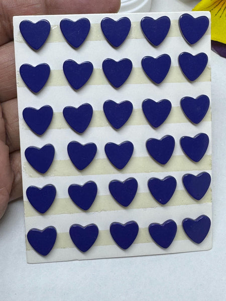 Heart11 mm Lapis Lazuli Cabochons, Heart Shape Lapis Lazuli, Blue Gemstone,September Birthstone,100% Natural Gemstone For Jewelry (CB-00333)