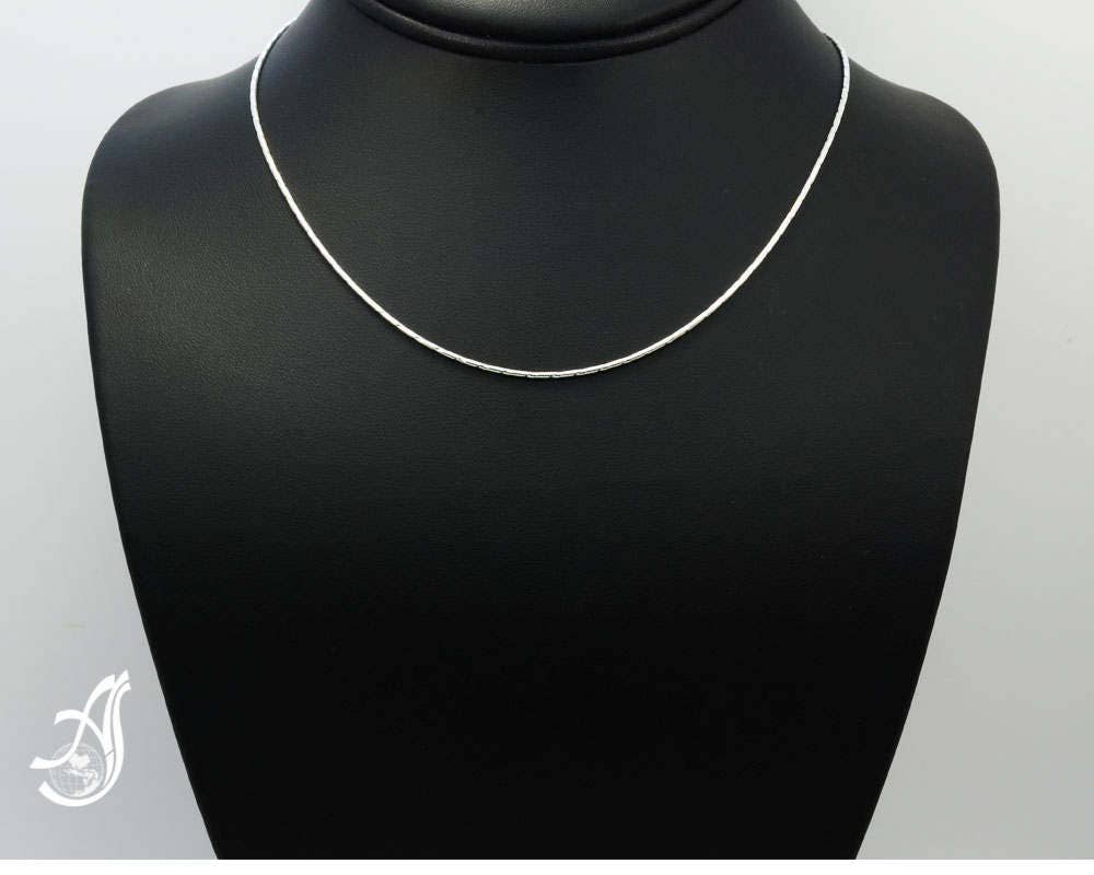 Snake Chain, 925 Sterling Silver, Snake Chain Necklace, Italian Chain For Men, Gift For Women, 16 to 24 Inch Chains (MGR-30-S-16-24")