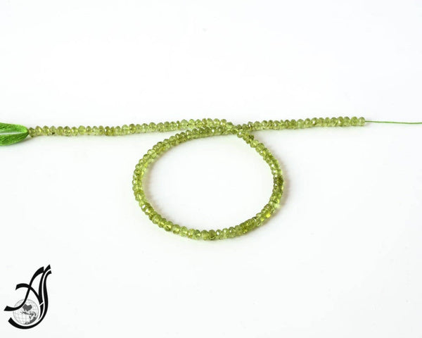 Peridot Roundale Faceted 5mm Appx. Green, 15 Inch strand ,Green, Gemstone Bead 100% Natural, AAA gem quality