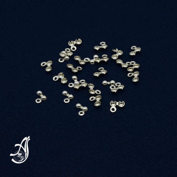 925 Sterling Silver Bead TIP Cover (Package of 25 pcs ) AYS-BT-3