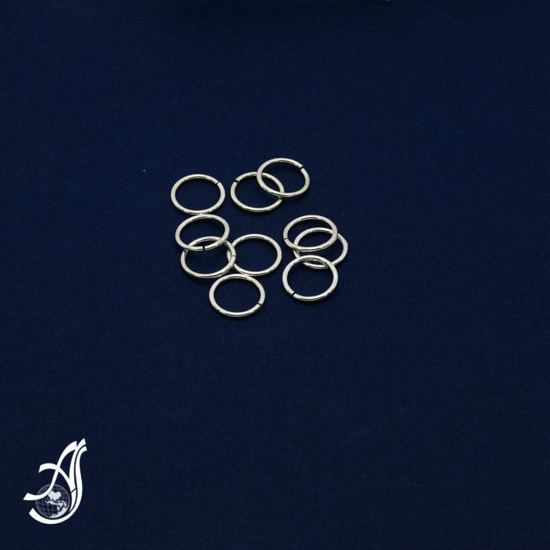 Sterling Silver 10mm Open Jump Ring (Package of 10 Pcs ) AYS-JR-10