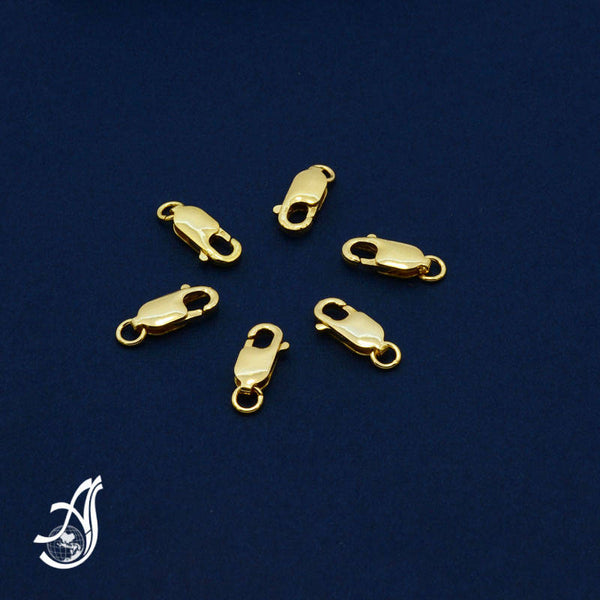 Clasp, 14k Goldfilled Lobster Claw, 14 mm,with Open Jump ring (Package of 6 pcs )AYS-LCGF-3