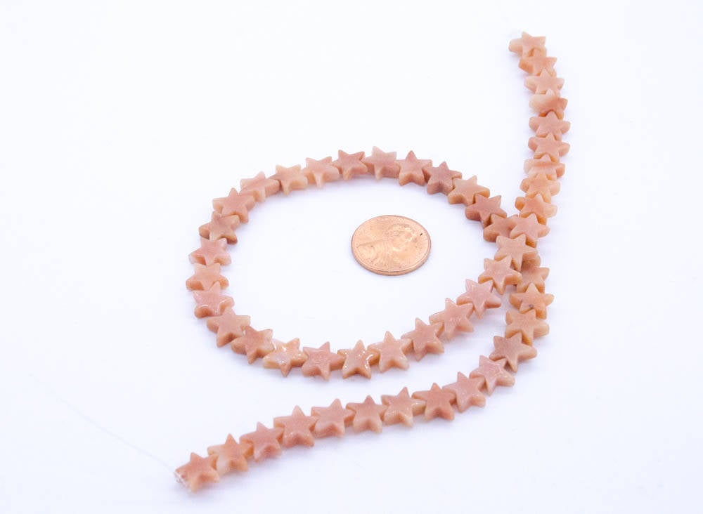 Star Jasppher Plain,Light pink,Exceptional, One of a kind 10 mm