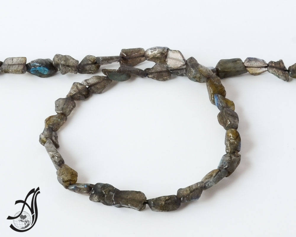 Labradorite Rough Nuggets Drum polish 5x7 mm appx , Earth Mined as is shaped one of a kind jewelry piece.