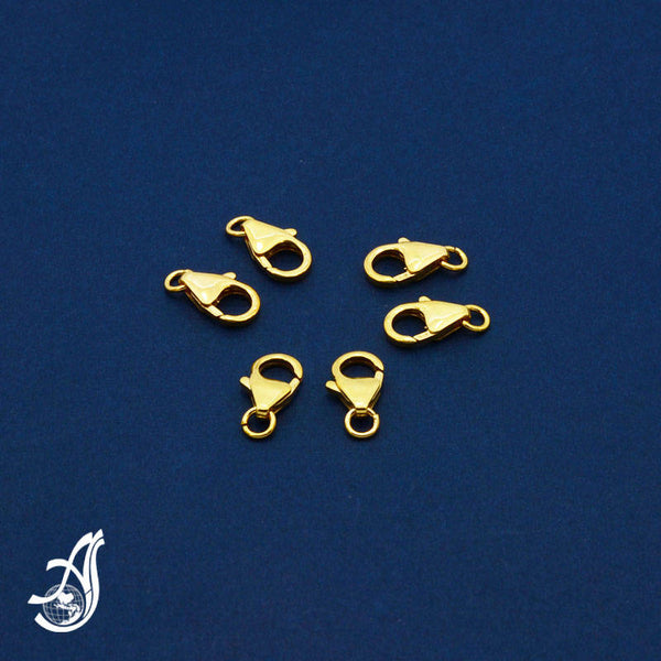 Gold Filled 12 mm Lobster Clasp Clasp (Package of 6 Pcs ) AYS-PCGF-2