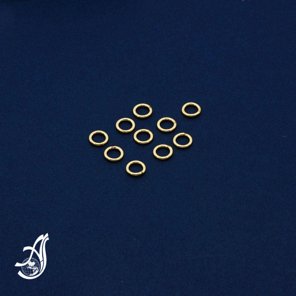 Gold filled Open Jump Ring 6mm  ( package of 10 pcs )AYS-JR40-6GF