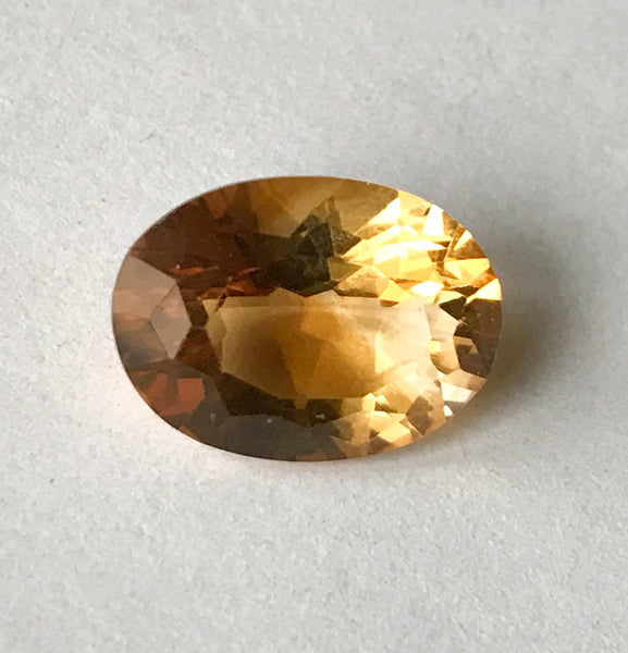 AAA Citrine  Oval Faceted 10x14  mm, yellow color 100% Natural, creative