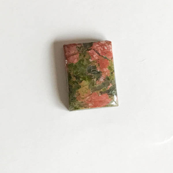 Unikite Cab. Rectangular 17x13x H 4.6 mm appx.AAA quality .One of a kind,100% natural Earth mined.