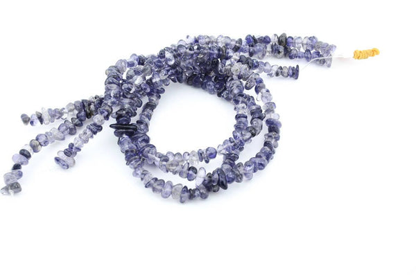 Natural Iolite Bead, Faceted Gemstone Bead, Blue Iolite Bead Necklace, Gift For Women, 16 Inch Strand Bead (#954)
