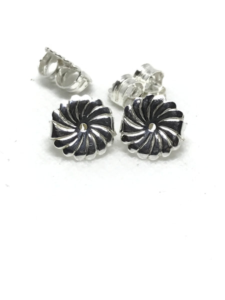 925 Sterling Silver Earing back , package of 4 pcs.