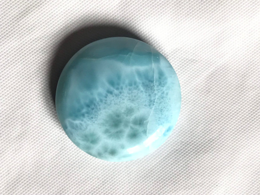 LARIMAR Cabochon, 26 mm appx.AAA Quality,100% Natural Healing Properties, .(#CB-00195 )