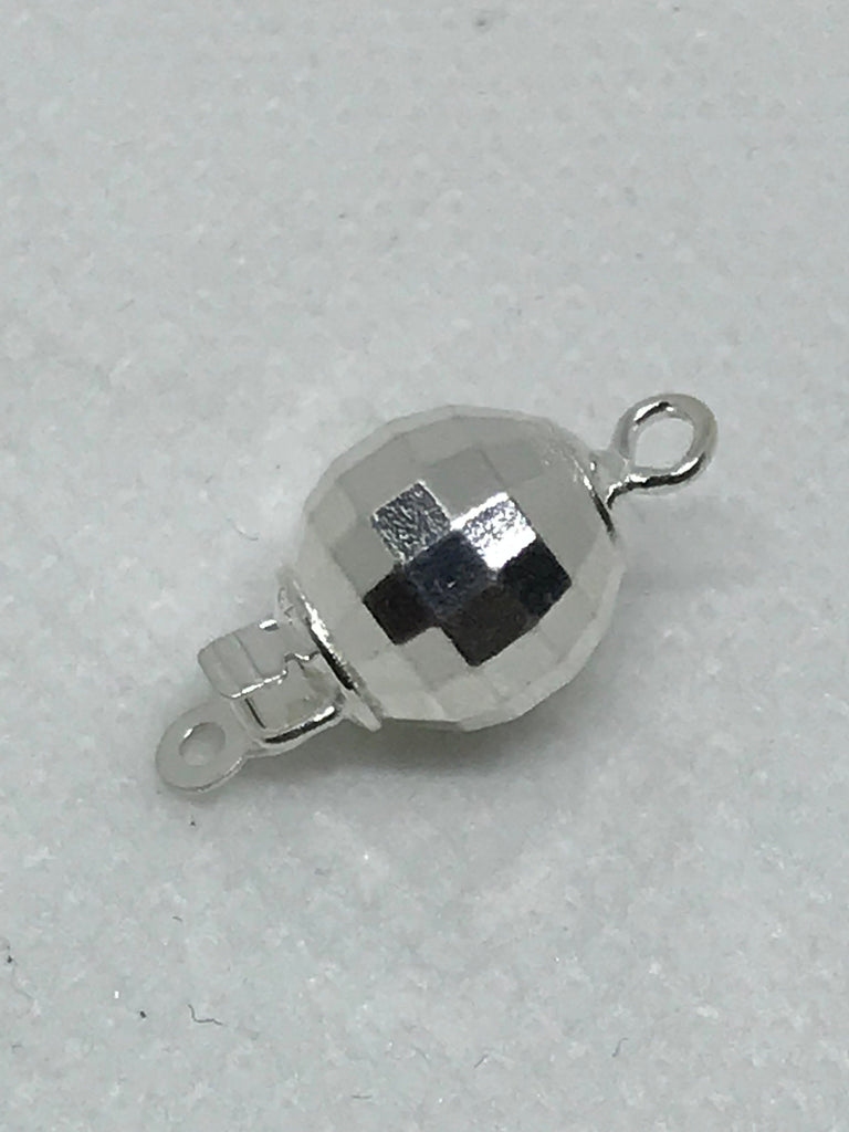 Sterling Silver Clasp - Square Shaped