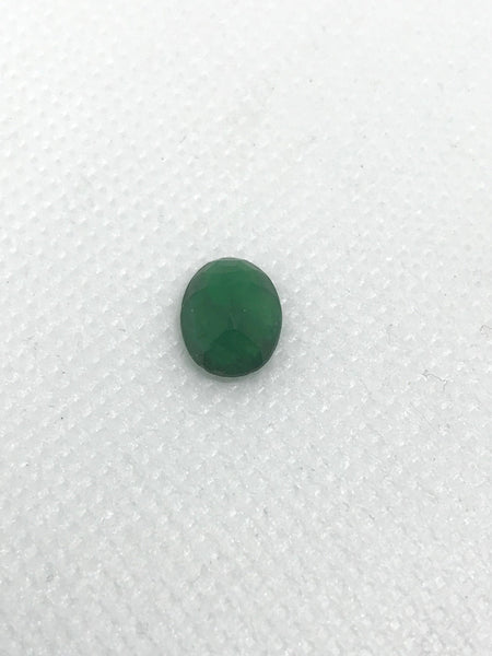 Emerald Faceted Oval 7.75x10  mm appx., Green color, Lively, 100% Natural, creative G-00082