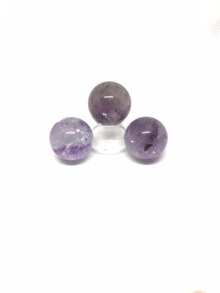 Beautifull Amethyst  Plain Sphere / Bead 23 mm appx., Purple color 100% Natural