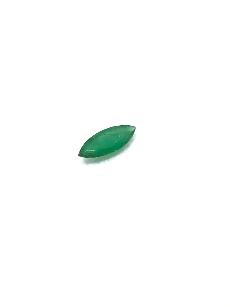 Emerald Faceted Marquise 11.71x4.58 x H 2.90 mm  appx.Pck of pc Green color, 100% Natural, creative(G-00086)