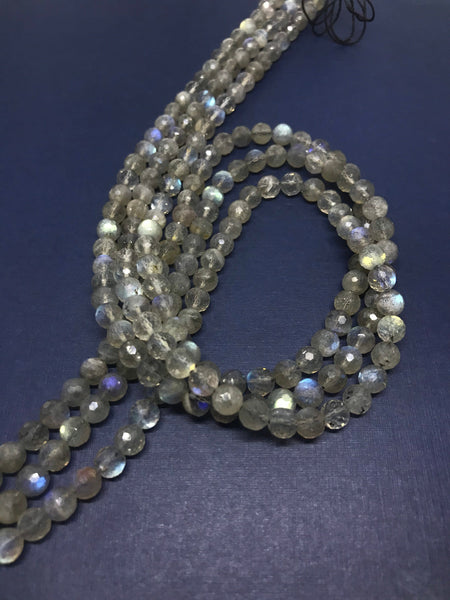 Natural AAA Labradorite Beads, 6mm Round Blue Fire Labradorite, Labradorite Beads For Jewelry Making (#1159)