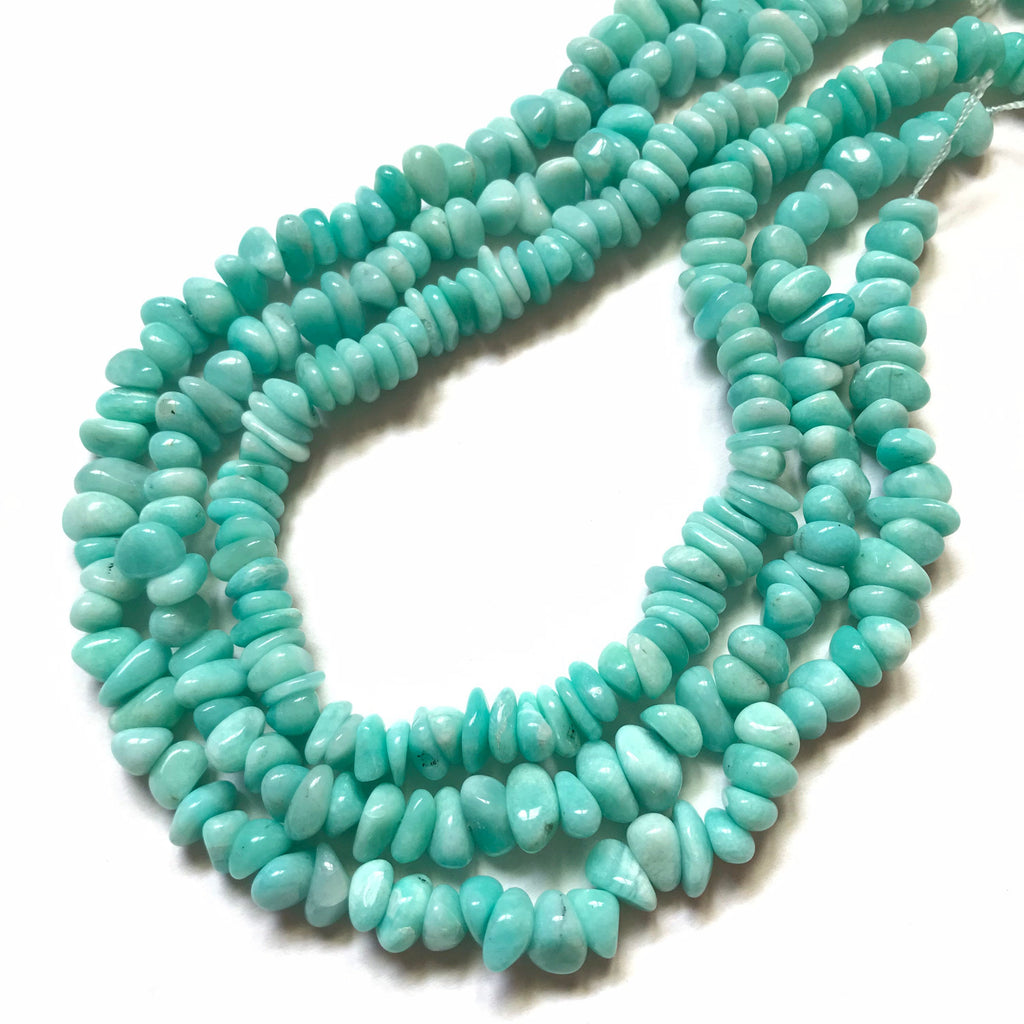 Amazonite  Chis 10x9 mm appx,Freeform shape  Unusal N creative. Beautiful N attractive color  (#1217)
