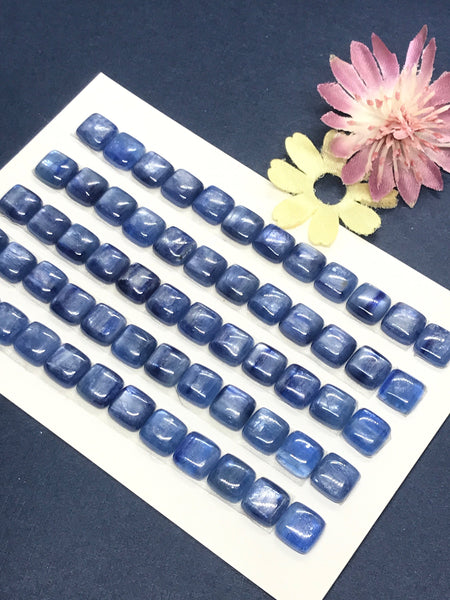 AAA 100% Natural Kyanite, , 4/6/8MM Loose Kyanite Gemstone, Blue Color Gemstone (CB-00321)